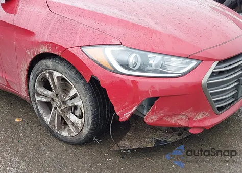 2017 Hyundai Elantra Limited from USA, damaged, VIN 5NPD84LF3HH117703